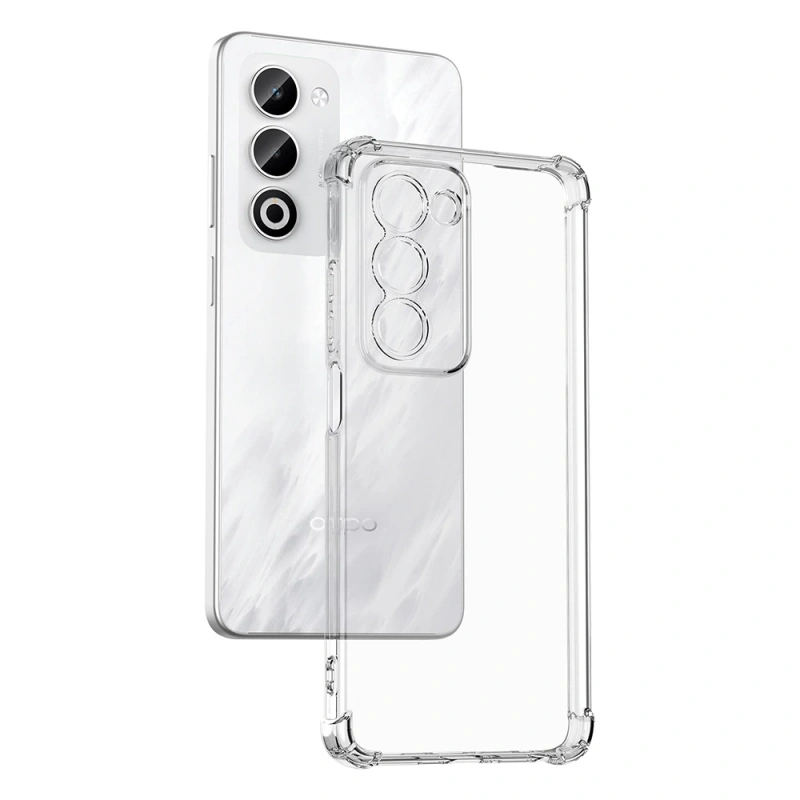 Oppo A5 Kılıf Zore 2mm Anti Shock Silikon