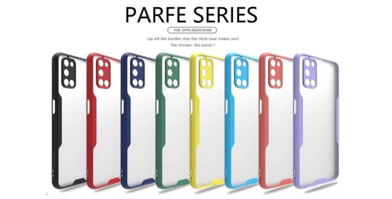 Oppo A52 Kılıf Zore Parfe Kapak