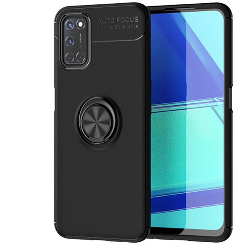 Oppo A52 Kılıf Zore Ravel Silikon Kapak