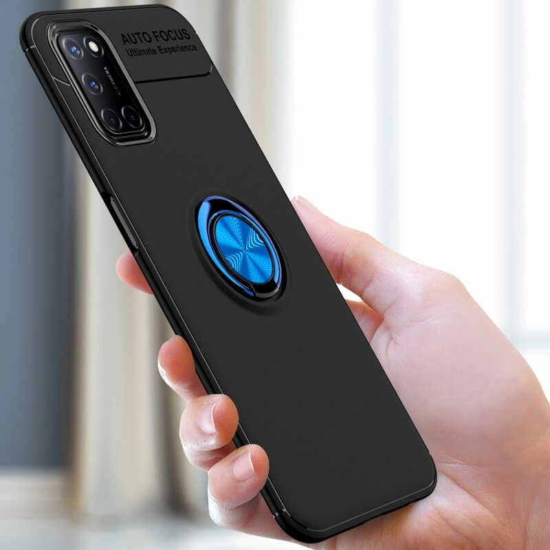 Oppo A52 Kılıf Zore Ravel Silikon Kapak