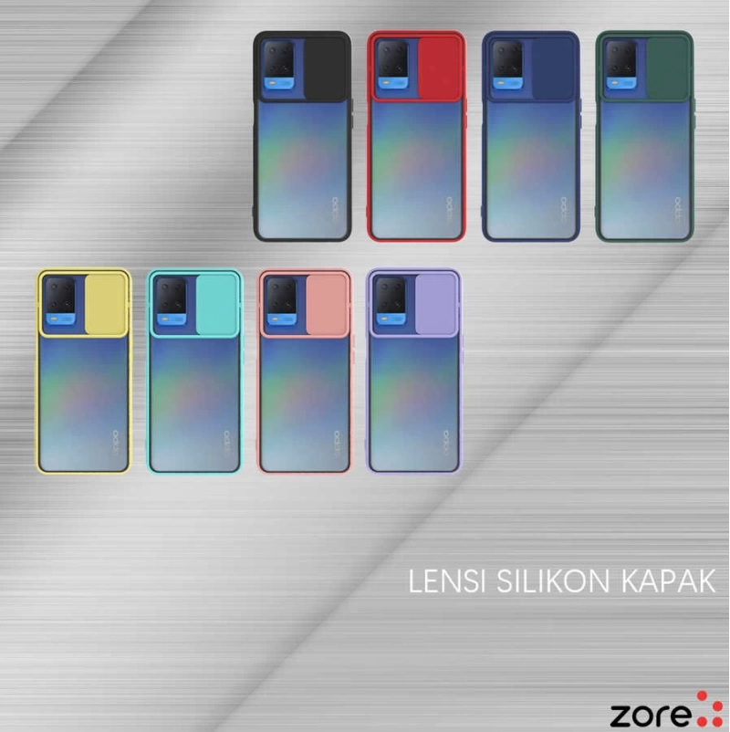 Oppo A54 4G Kılıf Zore Lensi Kapak