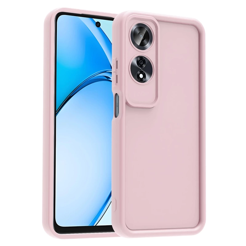 Oppo A60 Kılıf Kamera Korumalı Zore Ananas Kapak