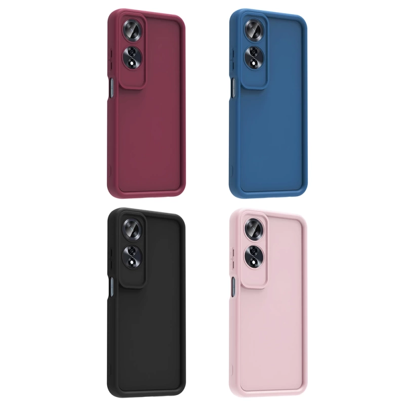 Oppo A60 Kılıf Kamera Korumalı Zore Ananas Kapak
