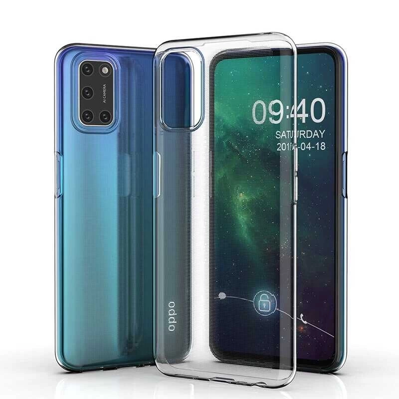 Oppo A72 Kılıf Zore Süper Silikon Kapak