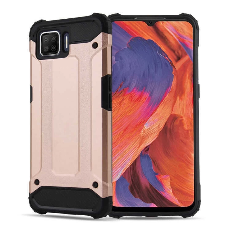 Oppo A73 Kılıf Zore Crash Silikon Kapak