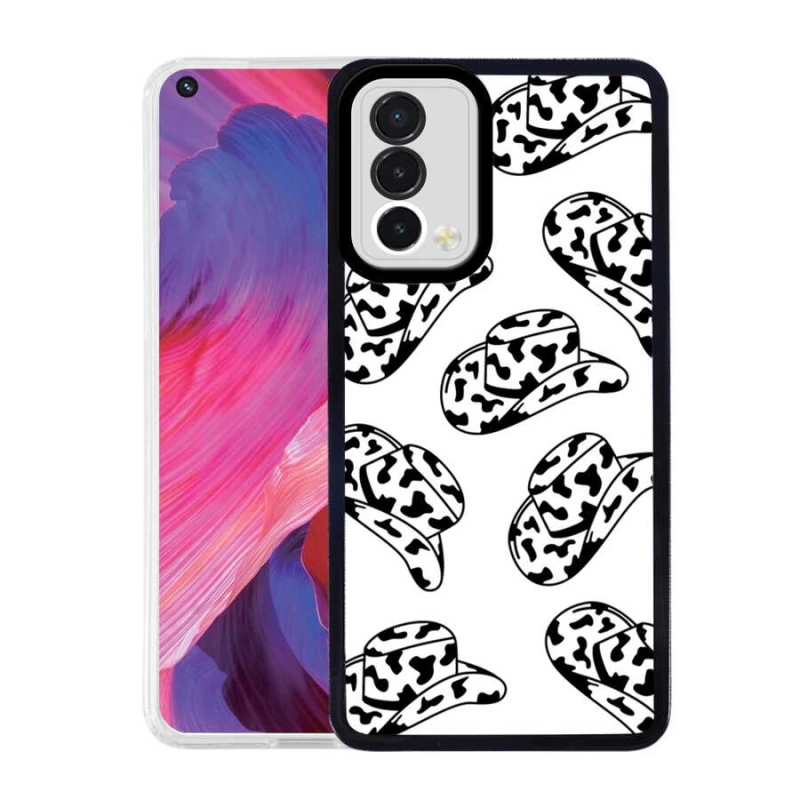 Oppo A74 4G Kılıf Zore M-Fit Desenli Kapak