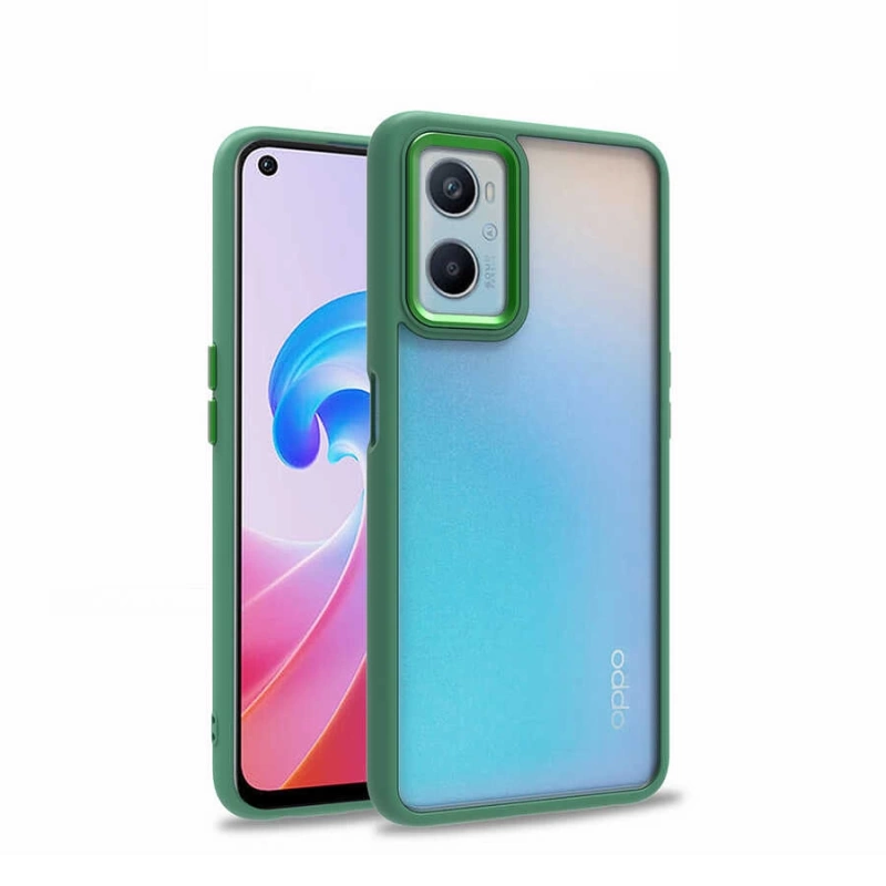 Oppo A76 Kılıf Zore Flora Kapak