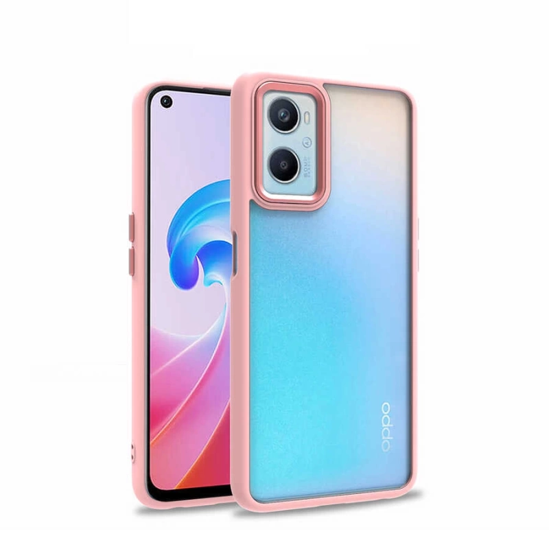 Oppo A76 Kılıf Zore Flora Kapak