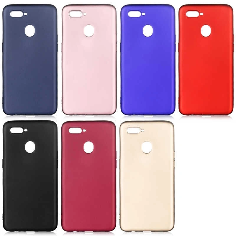 Oppo A7X Kılıf Zore Premier Silikon Kapak