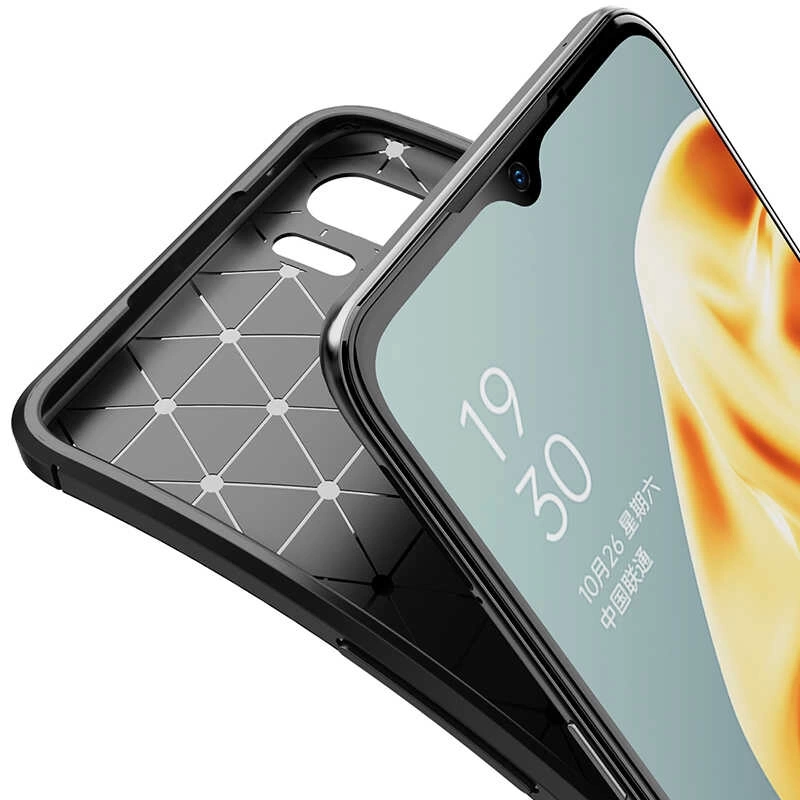 More TR Oppo A91 Kılıf Zore Negro Silikon Kapak