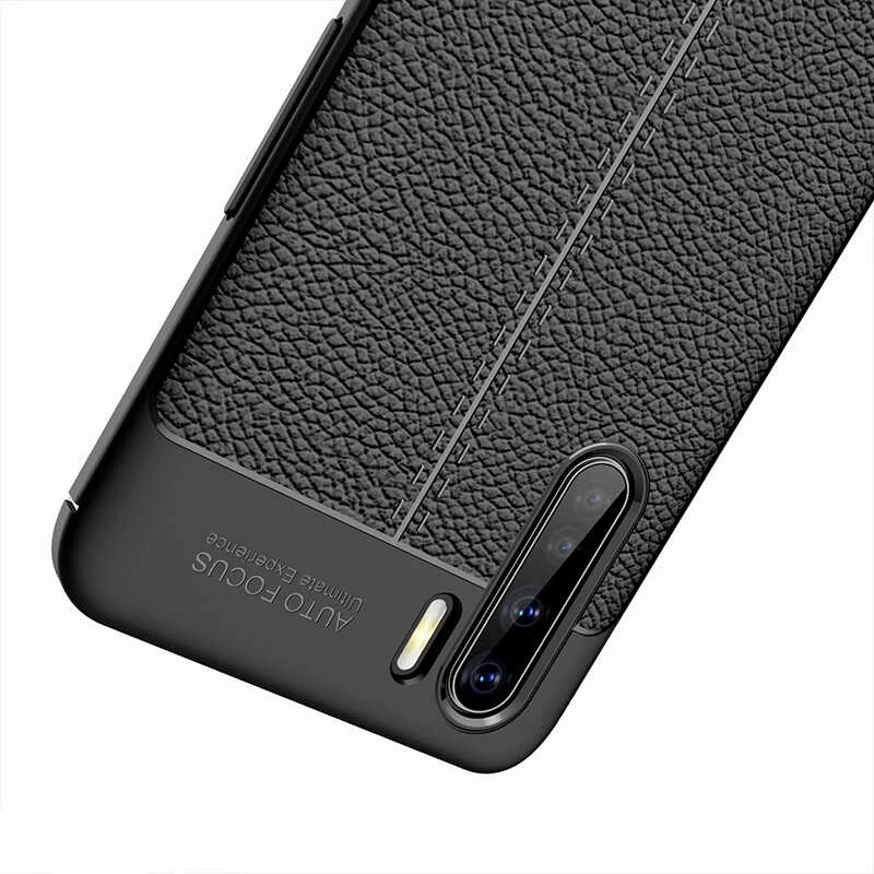 More TR Oppo A91 Kılıf Zore Niss Silikon Kapak