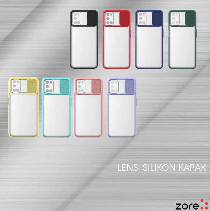 Oppo A92 Kılıf Zore Lensi Kapak