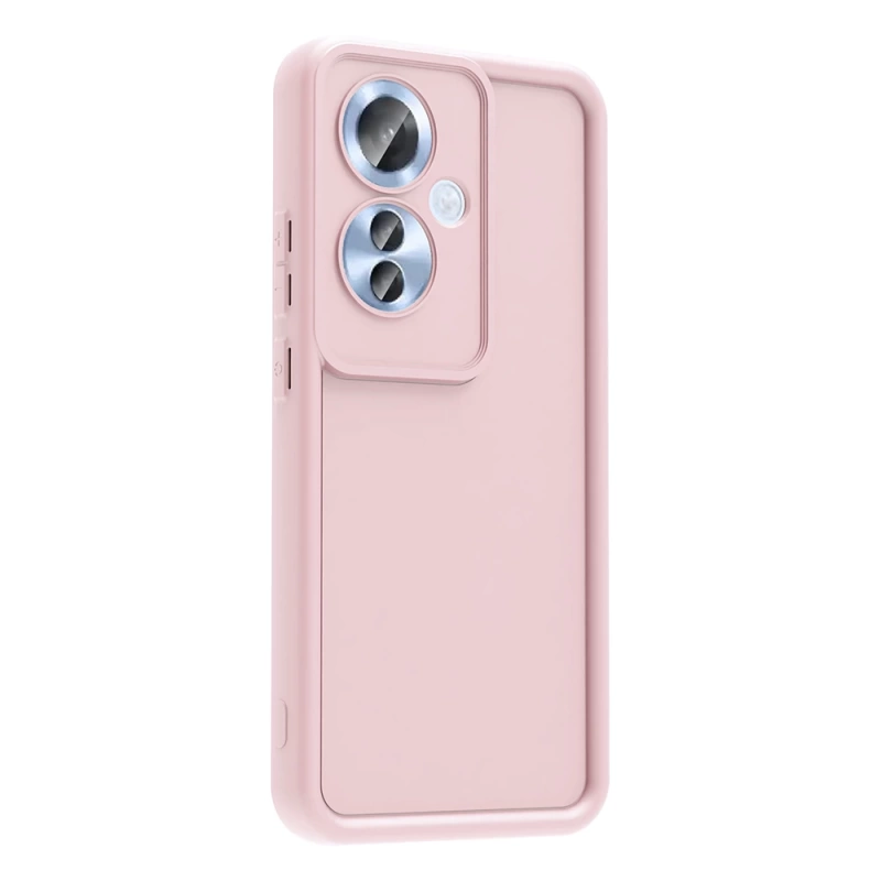 Oppo Reno 11F Kılıf Kamera Korumalı Zore Ananas Kapak