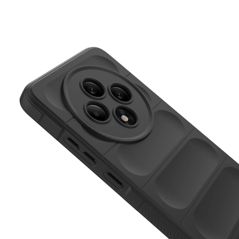 Oppo Reno 11FS Kılıf Esnek TPU Oyuklu Arka Yüzey Tasarımlı Zore Etnik Silikon Kapak