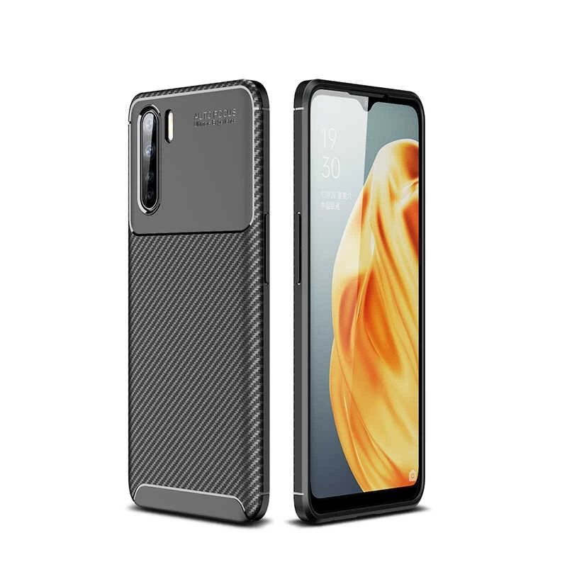 More TR Oppo Reno 3 Kılıf Zore Negro Silikon Kapak