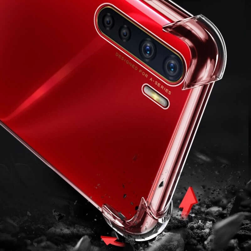 Oppo Reno 3 Kılıf Zore Nitro Anti Shock Silikon