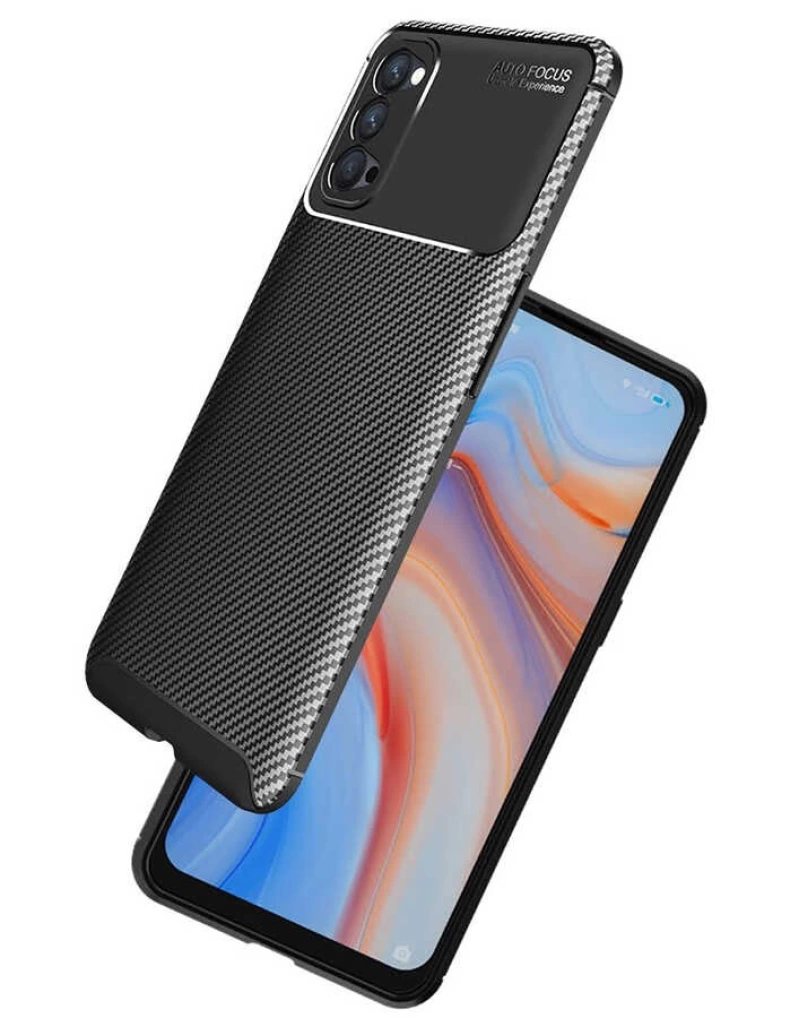 Oppo Reno 4 Kılıf Zore Negro Silikon Kapak