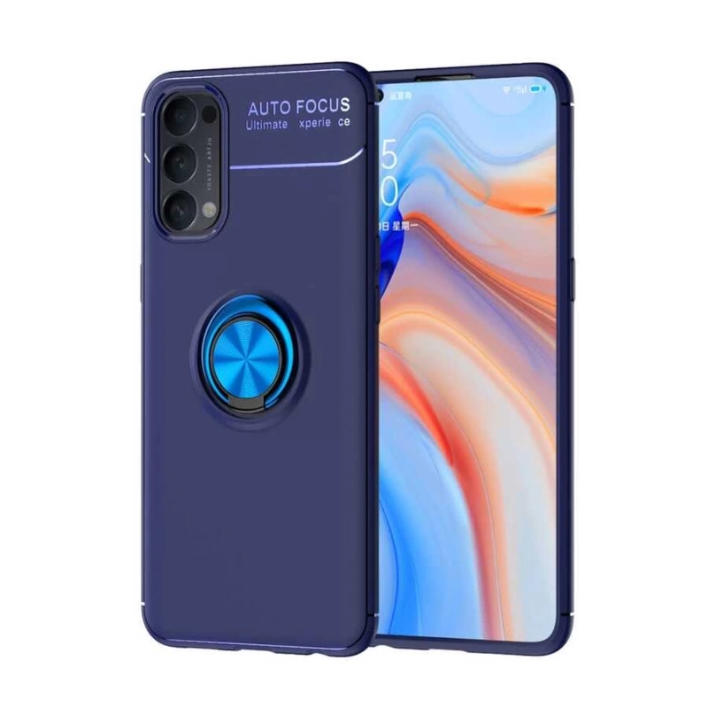 Oppo Reno 4 Kılıf Zore Ravel Silikon Kapak