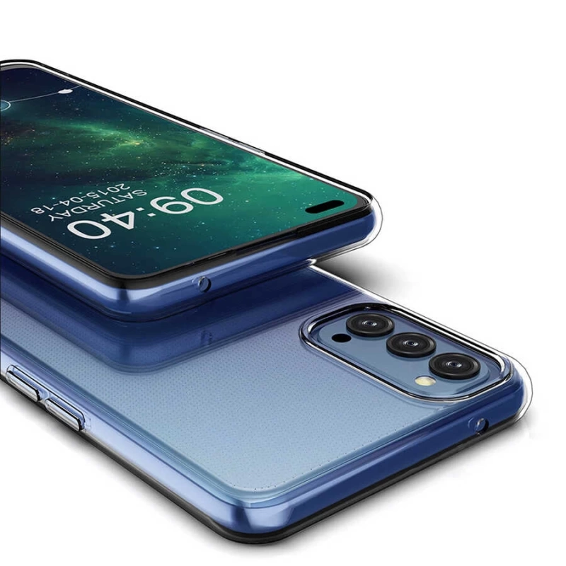 Oppo Reno 4 Kılıf Zore Süper Silikon Kapak