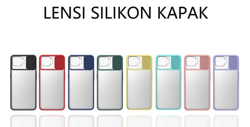 Oppo Reno 4 Lite Kılıf Zore Lensi Kapak