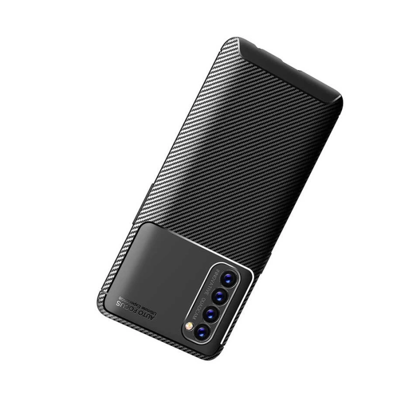 Oppo Reno 4 Pro 4G Kılıf Zore Negro Silikon Kapak