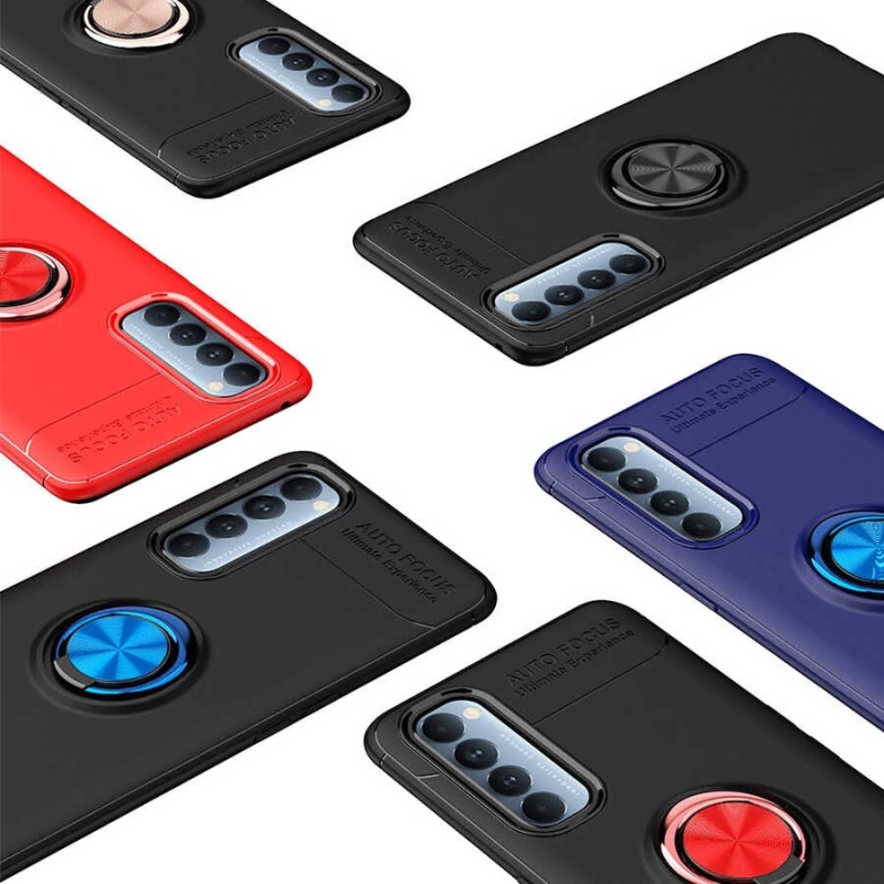Oppo Reno 4 Pro 4G Kılıf Zore Ravel Silikon Kapak