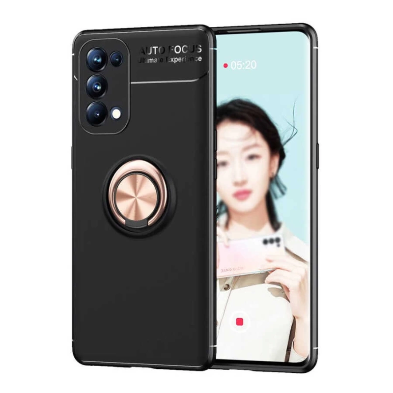 Oppo Reno 5 Pro 5G Kılıf Zore Ravel Silikon Kapak
