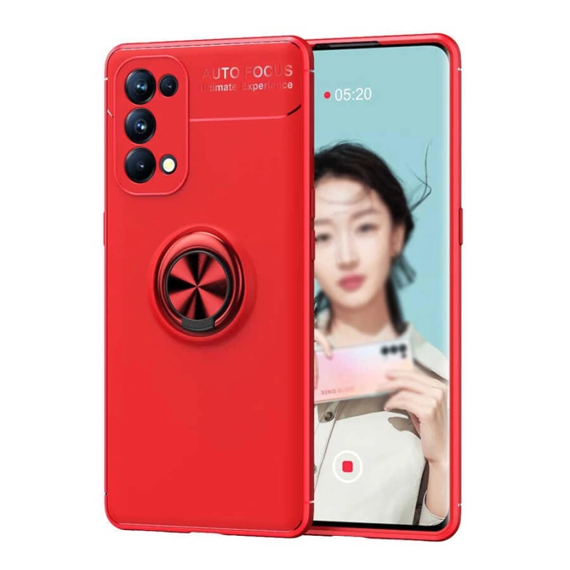 Oppo Reno 5 Pro 5G Kılıf Zore Ravel Silikon Kapak