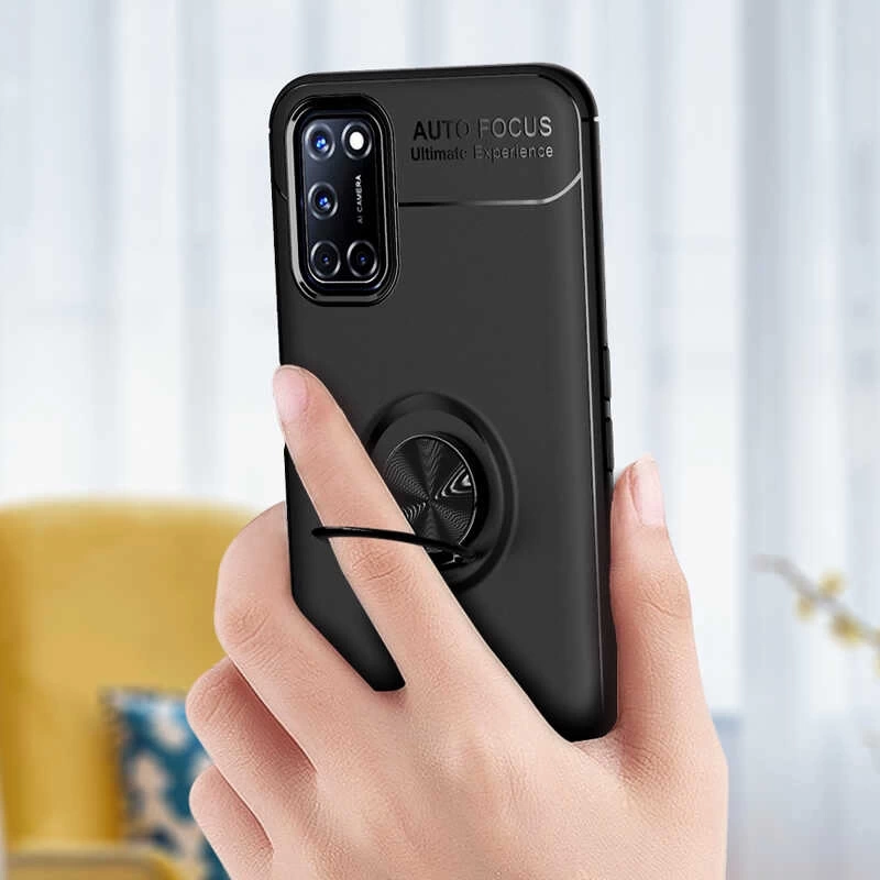 Oppo Reno A52 Kılıf Zore Ravel Silikon Kapak