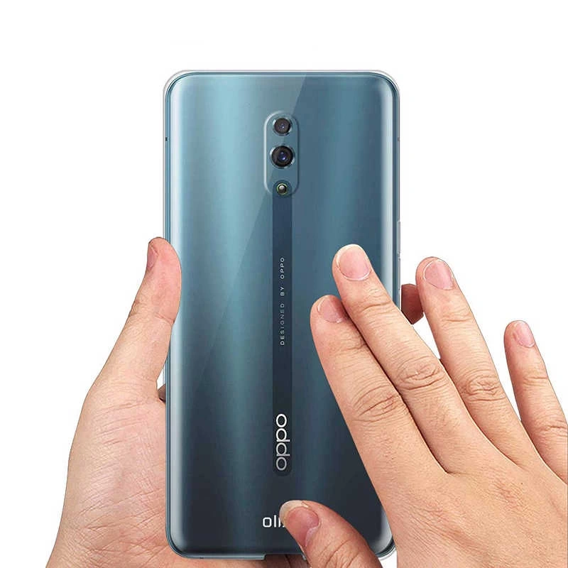Oppo Reno Kılıf Zore Süper Silikon Kapak