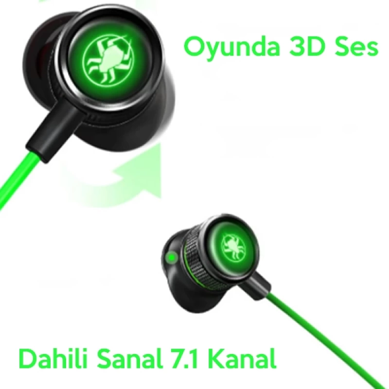 PLEXTONE G2 Oyuncu Bluetooth Kulaklık Boyun Bandı Kulaklık 7.1 Stereo 3D 65MS