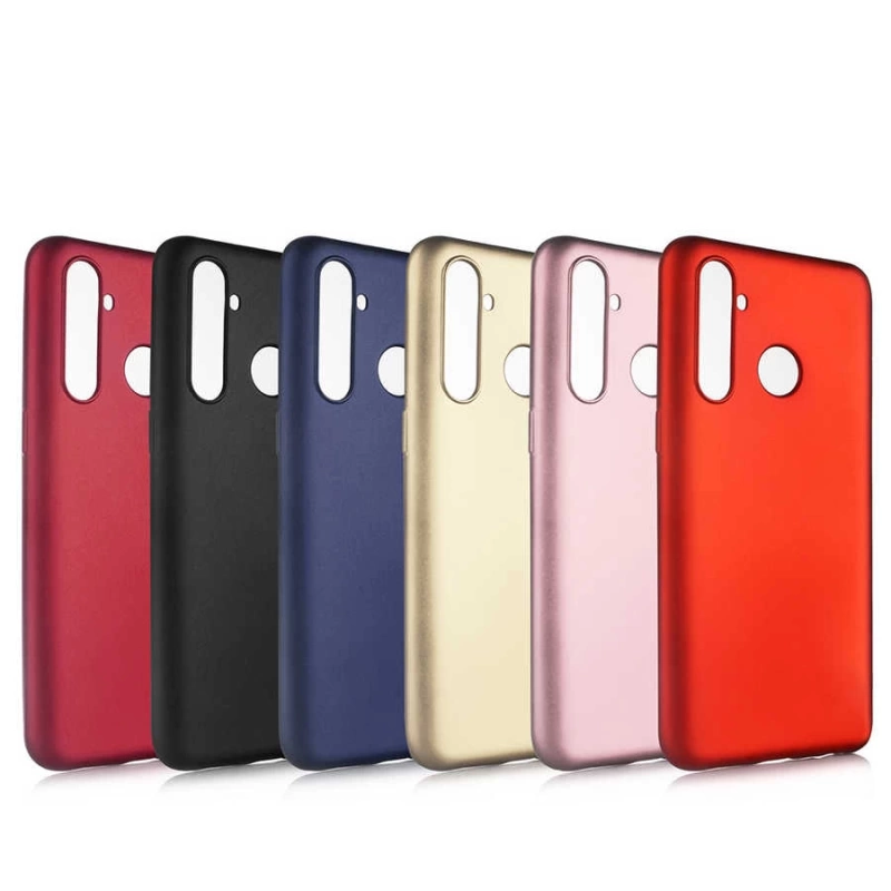 Realme 5 Pro Kılıf Zore Premier Silikon Kapak
