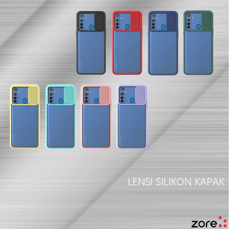 Realme 5İ Kılıf Zore Lensi Kapak