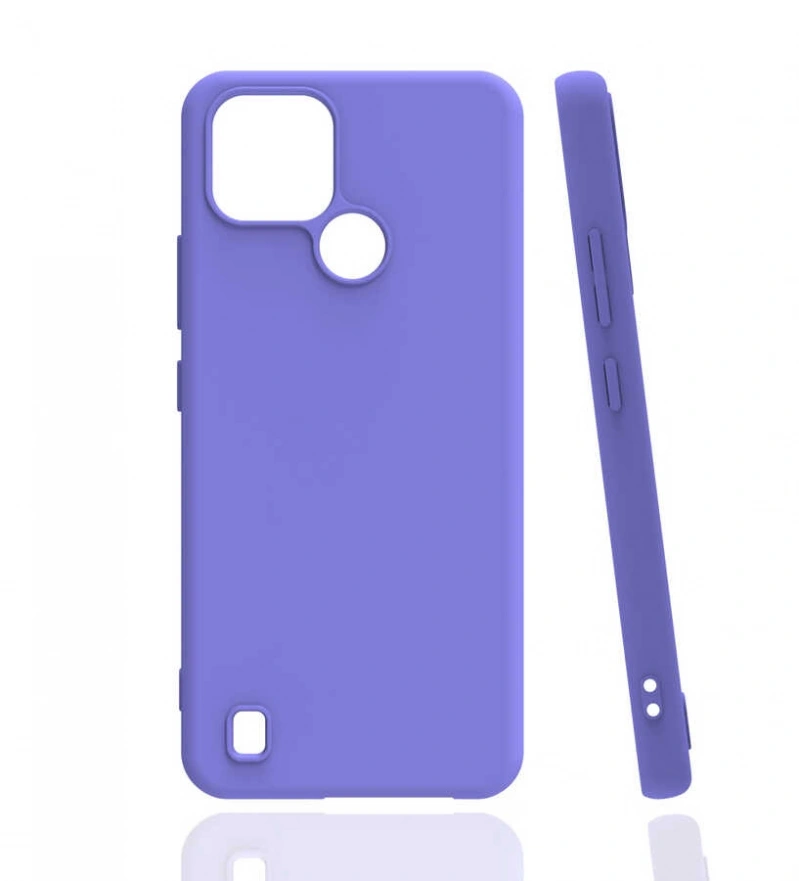Realme C21 Kılıf Zore Biye Silikon