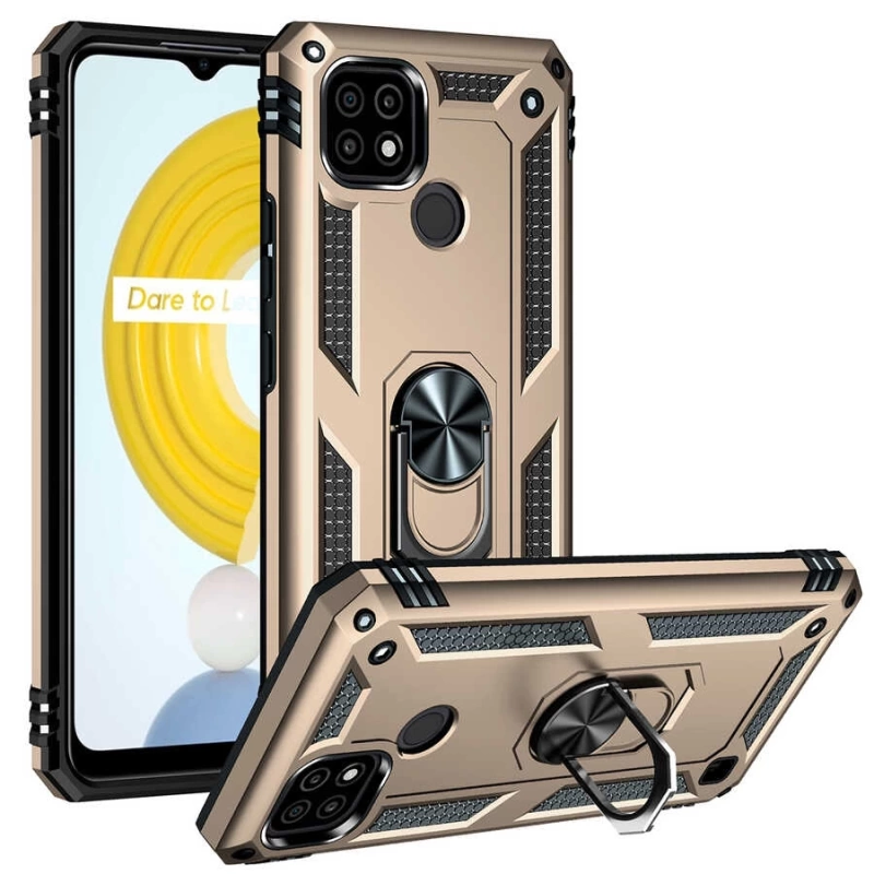 Realme C21 Kılıf Zore Vega Kapak