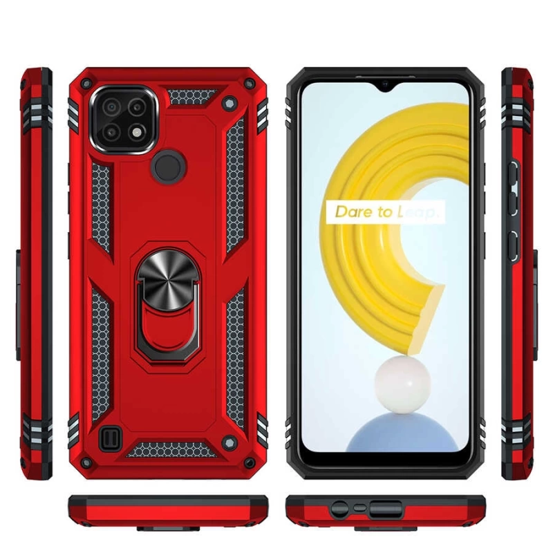 Realme C21 Kılıf Zore Vega Kapak