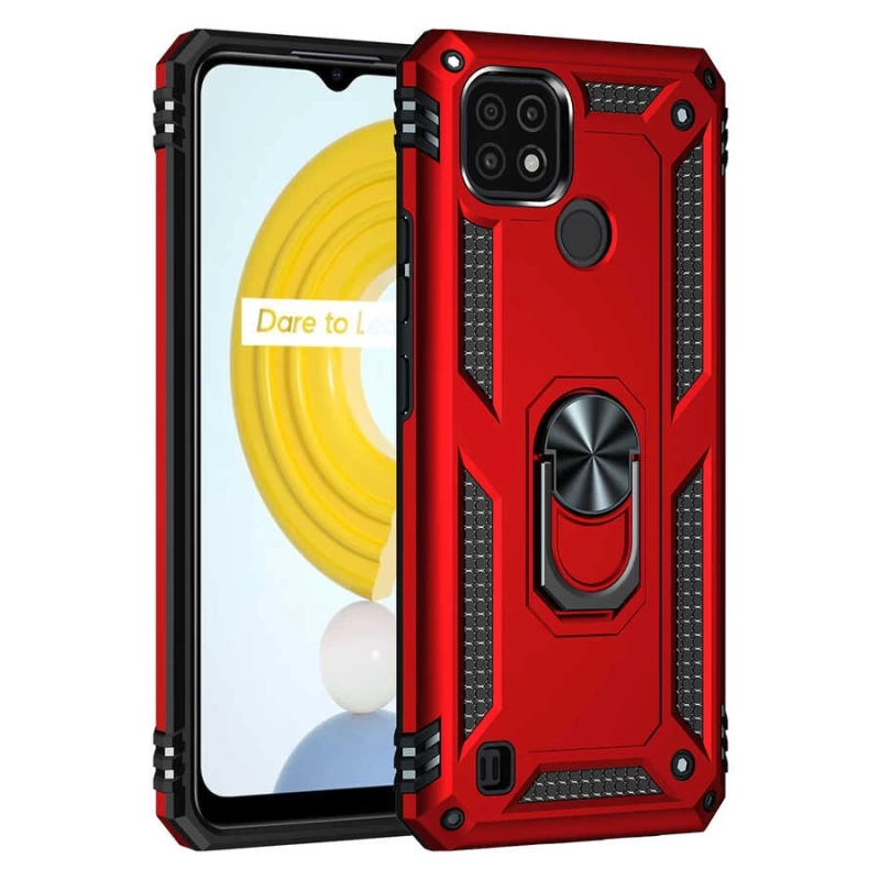 Realme C21 Kılıf Zore Vega Kapak