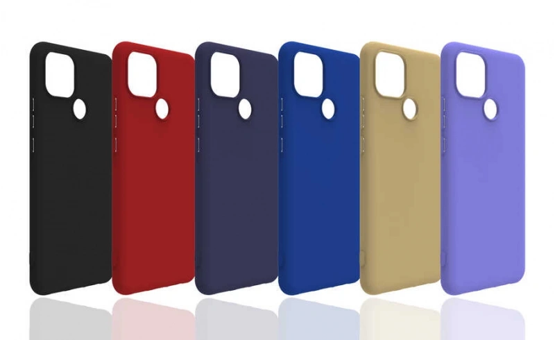 Realme C25Y Kılıf Zore Biye Silikon