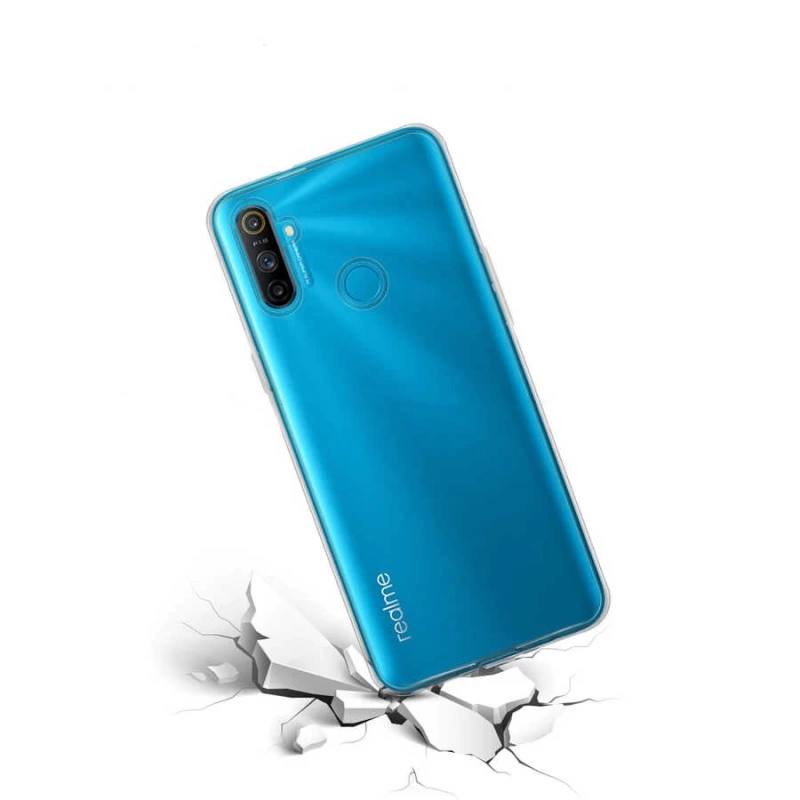 Realme C3 Kılıf Zore Süper Silikon Kapak