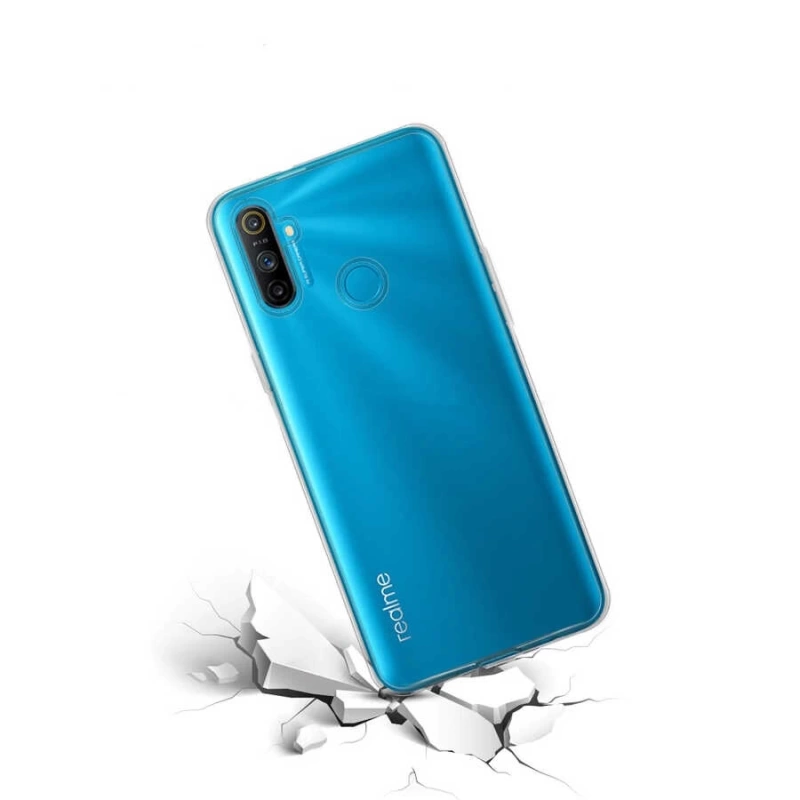 More TR Realme C3 Kılıf Zore Süper Silikon Kapak