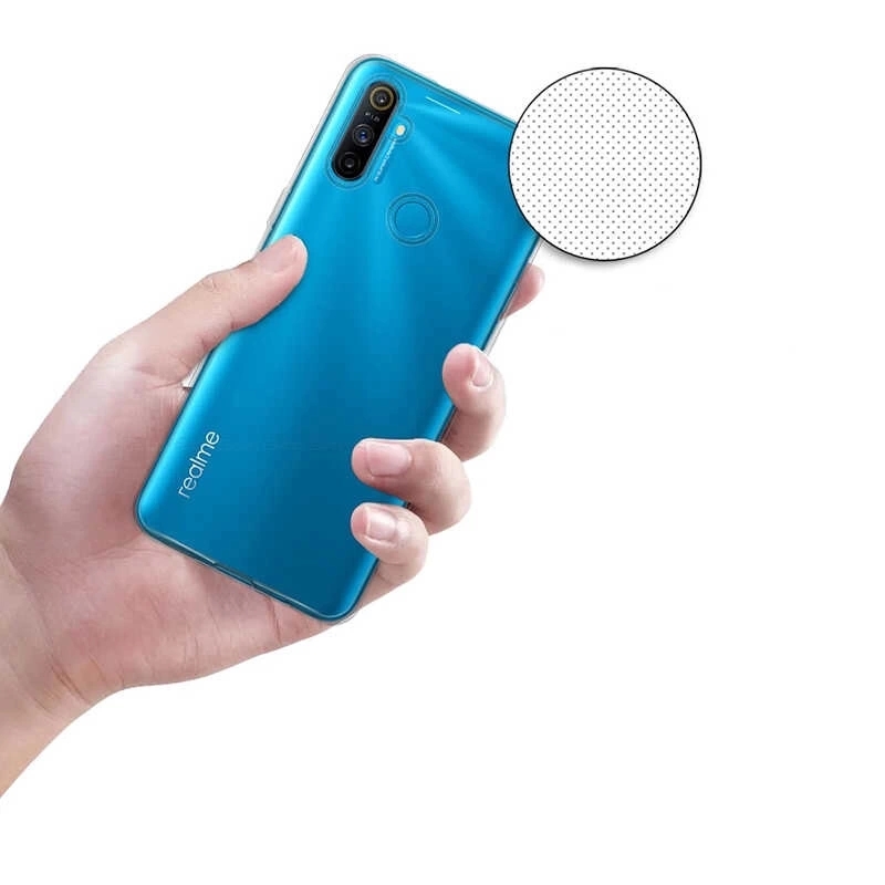 Realme C3 Kılıf Zore Süper Silikon Kapak