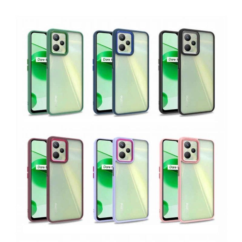 Realme C35 Kılıf Zore Flora Kapak