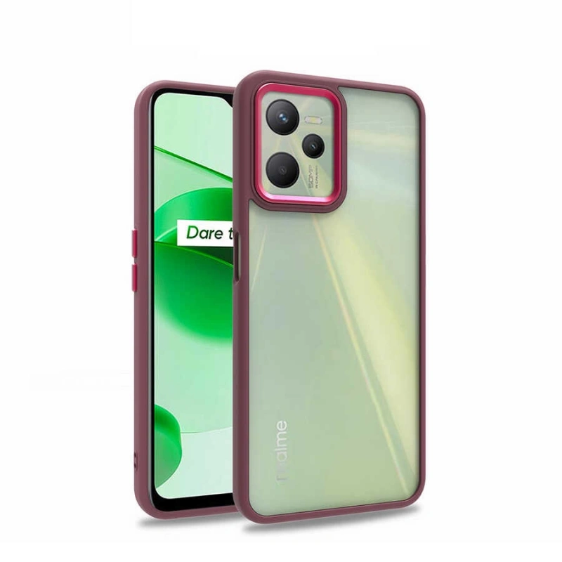 Realme C35 Kılıf Zore Flora Kapak