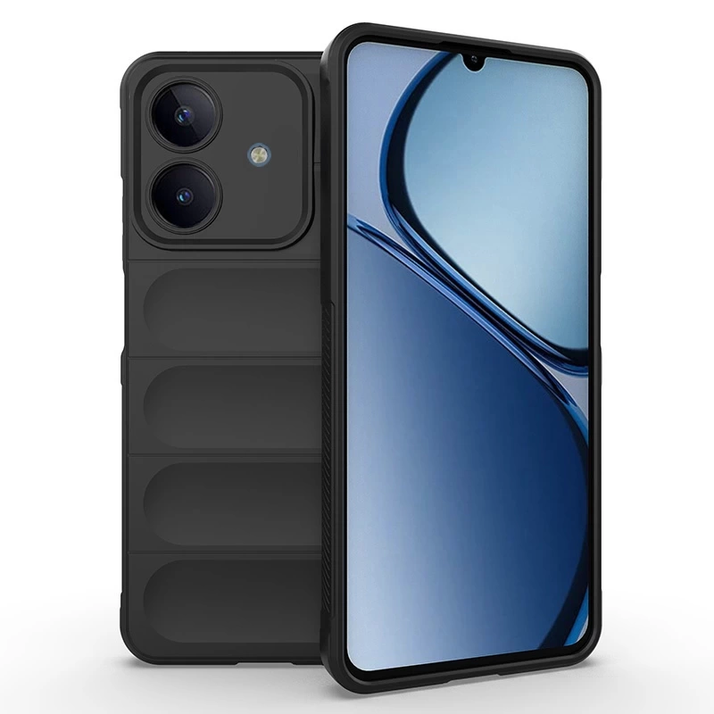 Realme Note 60 Kılıf Esnek TPU Oyuklu Arka Yüzey Tasarımlı Zore Etnik Silikon Kapak