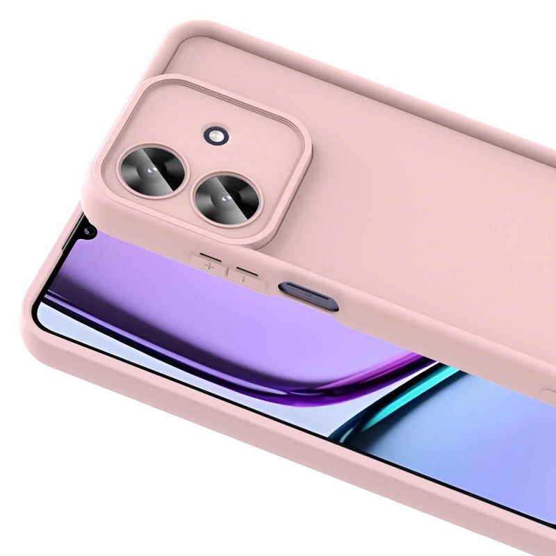 Realme Note 60 Kılıf Kamera Korumalı Zore Ananas Kapak