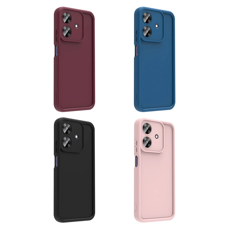 Realme Note 60 Kılıf Kamera Korumalı Zore Ananas Kapak