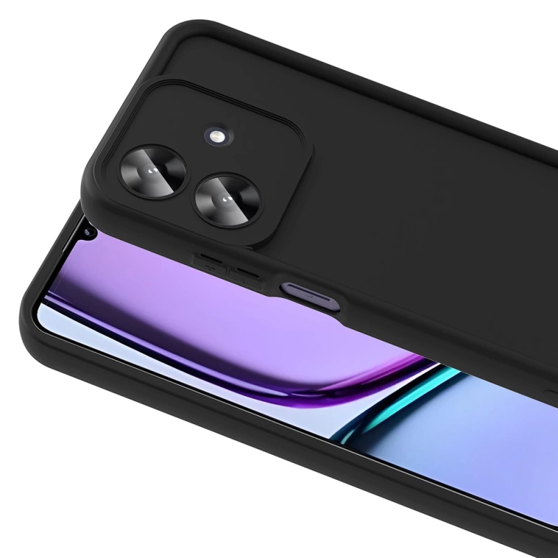 Realme Note 60 Kılıf Kamera Korumalı Zore Ananas Kapak
