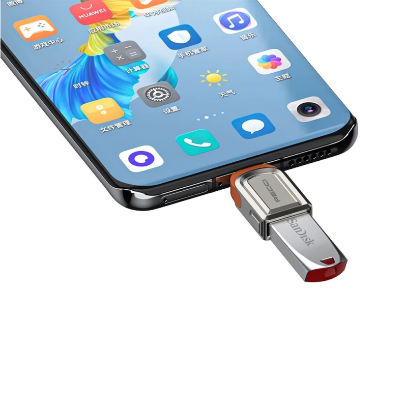 More TR Recci RDS-A16C Ultra Hızlı Veri Aktarıcı Adaptör USB 3.0 to Type-C OTG