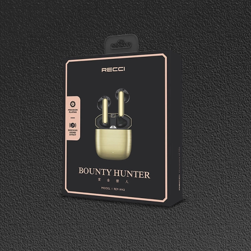 Recci REP-W42 Bounty Hunter TWS Wireless 5.2 Bluetooth Kulaklık