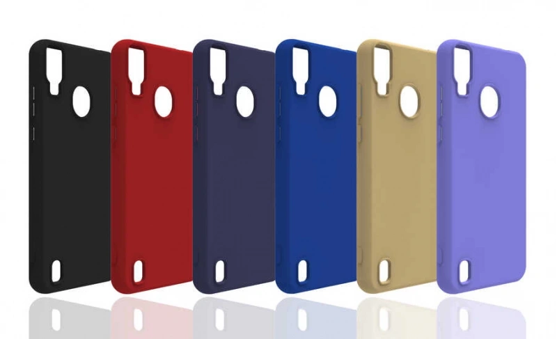 Reeder P13 Blue Kılıf Zore Biye Silikon